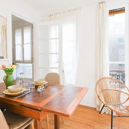 아파트 Guestready -- Boho-minimalist Loft In The Village-like Batignolles *